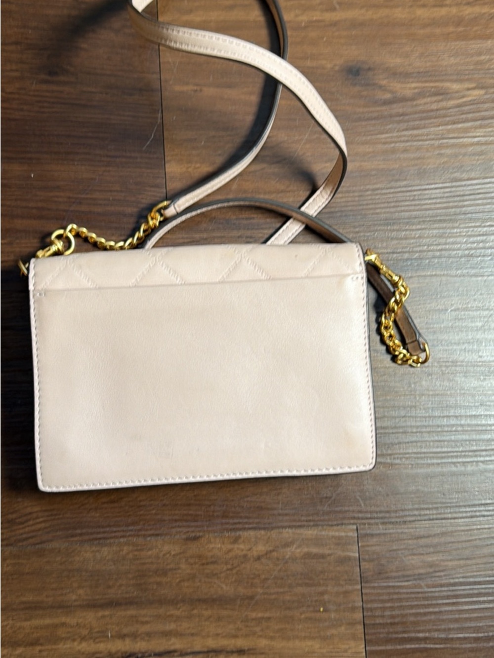 Tory Burch Georgia Turn Lock Mini Leather Crossbody Bag - Picture 2 of 4